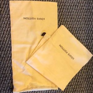 Louis Vuitton shoes dust bags